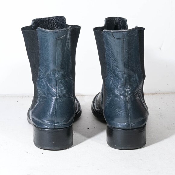Rocco P. Chelsea Ankle Boots in Midnight Blue - 40 - Picture 4 of 8